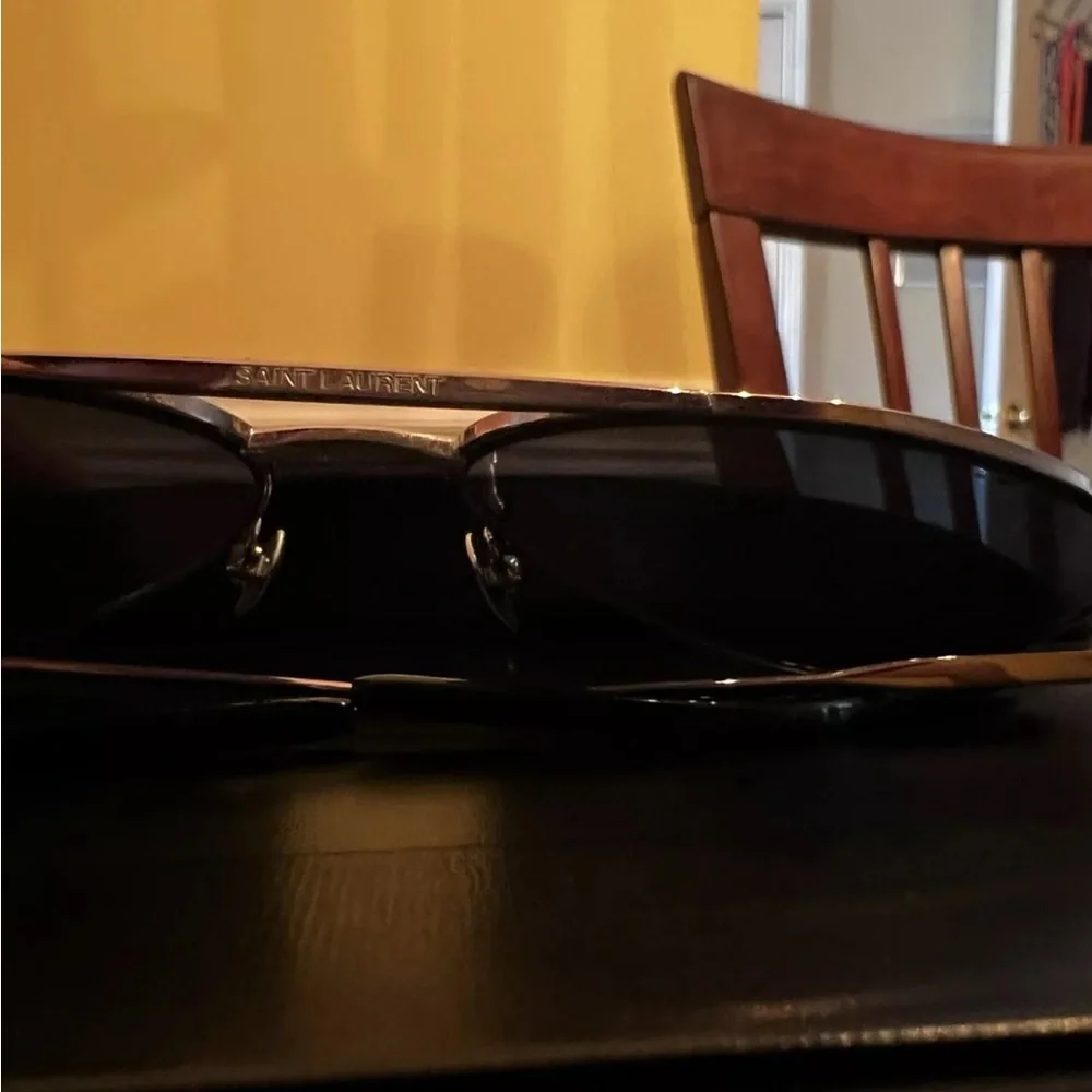 Saint Laurent Paris Sunglasses (Rose gold) - Picture 7 of 16